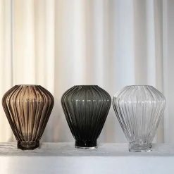 EVELYN MEDIUM VASE 27 CM | CLEAR