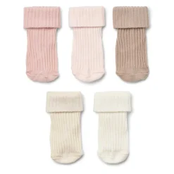 EVIG GAVEÆSKE M/5 PAR SOKKER | ROSE