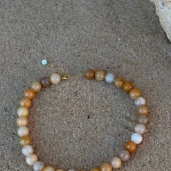 FARO HALSKÆDE | ORANGE AVENTURIN