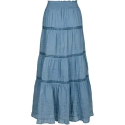 FELICIA VOILE NEDERDEL | SMOKE BLUE