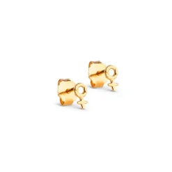 FEMININE POWER ØRESTIKKER | FORGYLDT