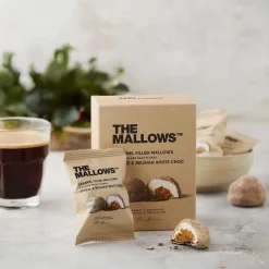 FILLED MALLOWS | COFFEE/BELGIAN WHITE CHOC