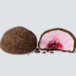 FILLED MALLOWS | STRAWBERRY/DARK CHOC