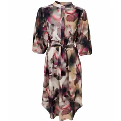 FILORA DRESS | PLUM FLOWER