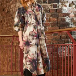 FILORA DRESS | PLUM FLOWER