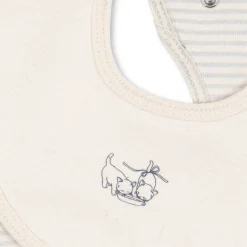 FIO STRIPE 2-PACK BIBS | BLUE MIX