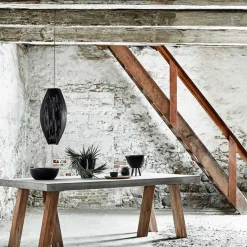 FISHTRAP LAMPE LARGE 35X66CM | SORT