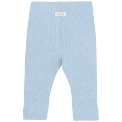 FIXONI RIB LEGGINGS | BLUE FOG MELANGE