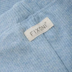 FIXONI RIB LEGGINGS | BLUE FOG MELANGE