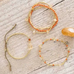 FLASHY CITRINE ARMBÅND