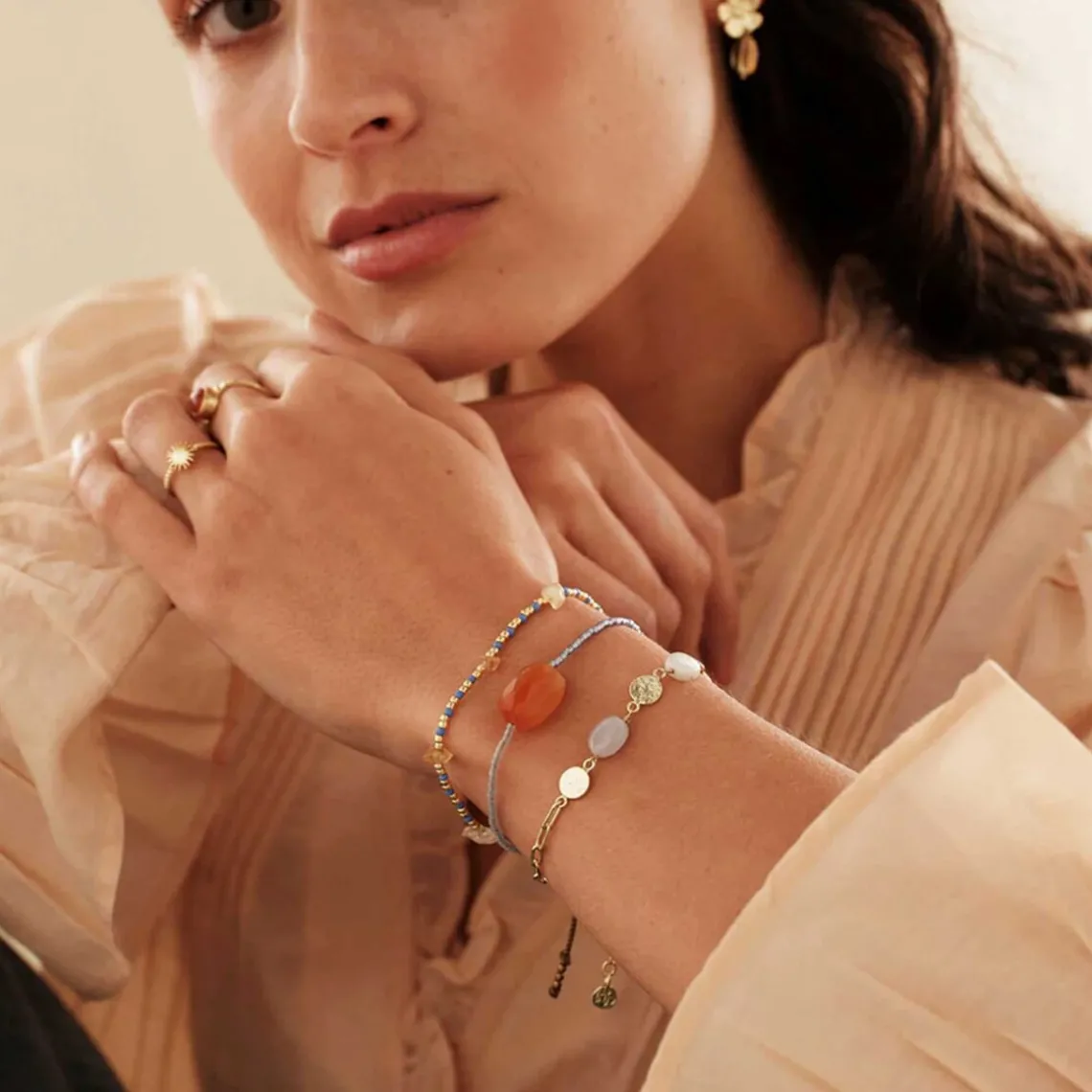 FLASHY CITRINE BRACELET