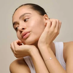 FOUR-LEAF CLOVER BRACELET | SØLV