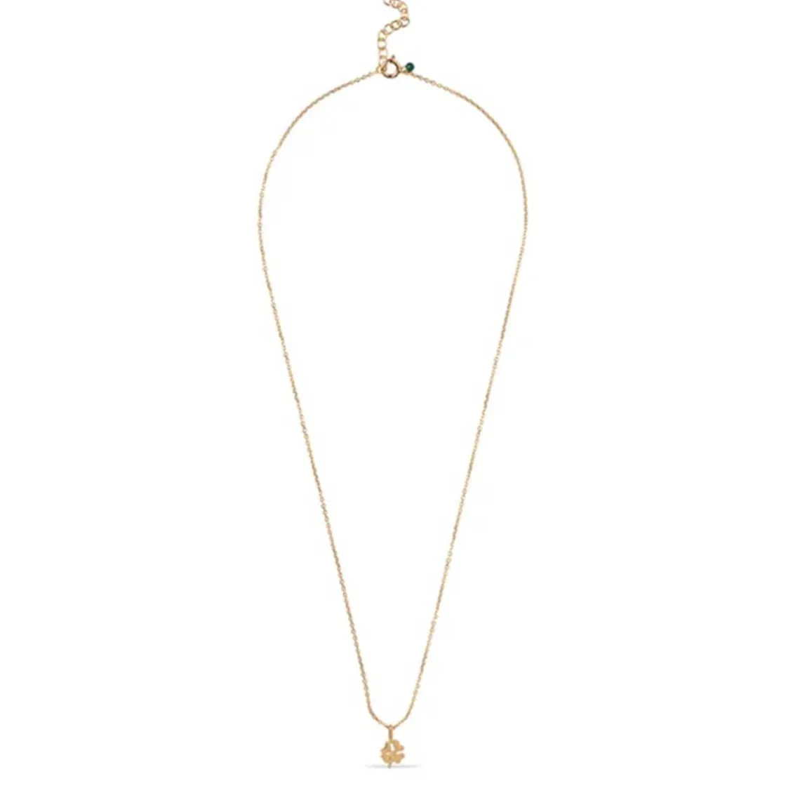 FOUR-LEAF CLOVER NECKLACE | FORGYLDT