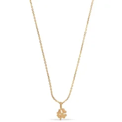 FOUR-LEAF CLOVER NECKLACE | FORGYLDT