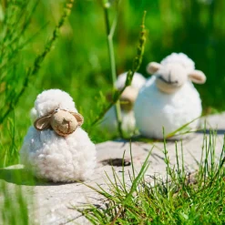 FÅR 10X8X9 CM - OFF WHITE