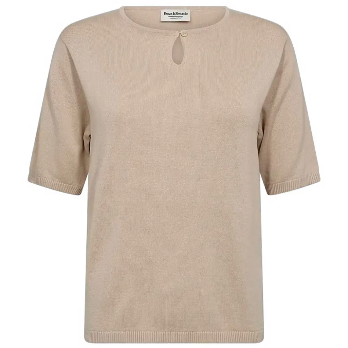 FRANCESCA REGULAR FIT T-SHIRT | OYSTER GRAY