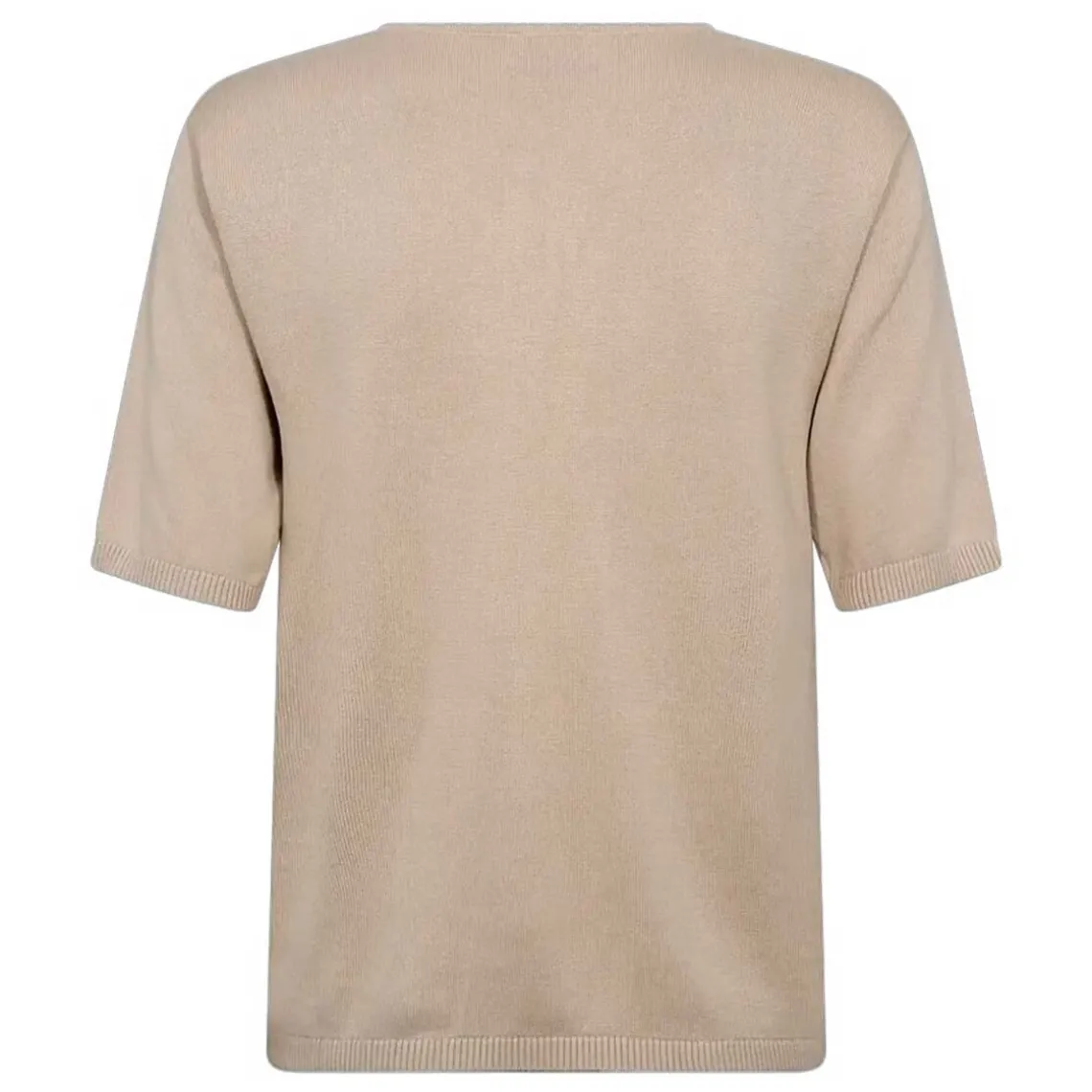 FRANCESCA REGULAR FIT T-SHIRT | OYSTER GRAY