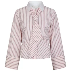 FRANSESCA STRIPE SHIRT | ROSE