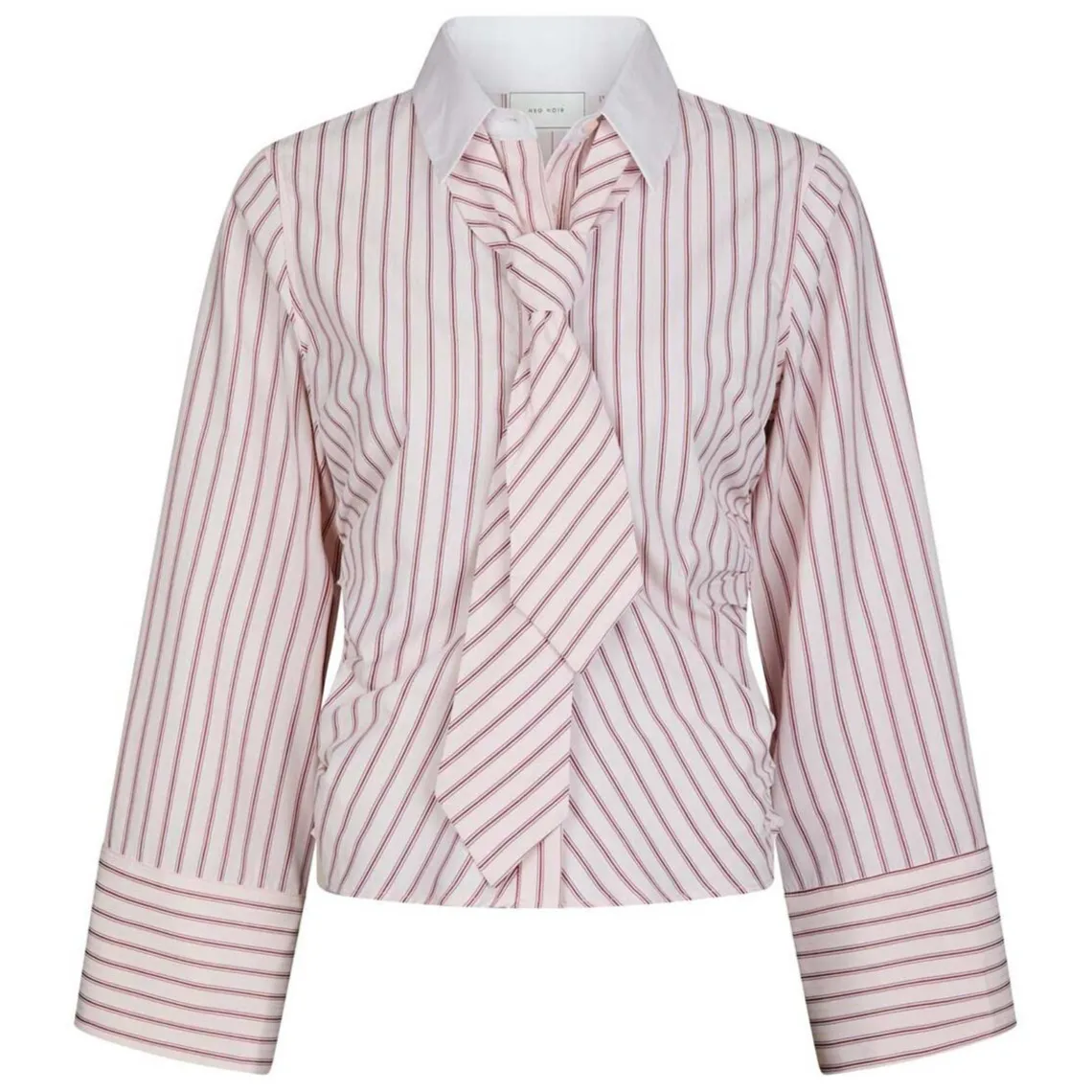 FRANSESCA STRIPE SHIRT | ROSE