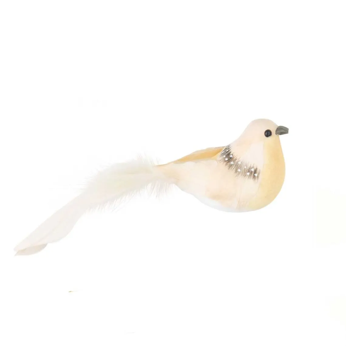 FUGL M/CLIPS 17 CM | OFF WHITE