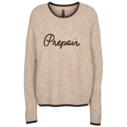 GABRIELLE KNIT | SAND BROWN