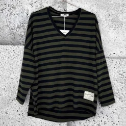 GARDA BLUSE | BLACK/MILITARY