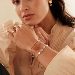 GAZE CARNELIAN BRACELET