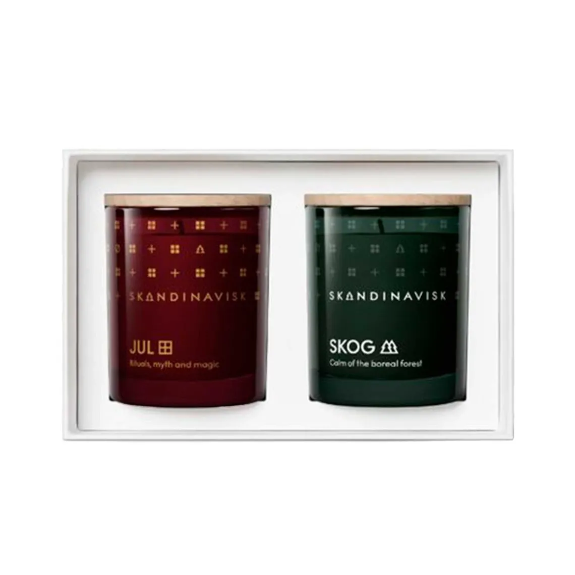 GIFTSET - YULETIDE SCENTED CANDLES