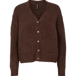 GIGI KNIT CARDIGAN | CHOCOLATE BROWN