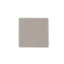 GLASSMAT SQUARE NUPO 10X10 CM | LIGHT GREY