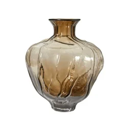 GLASVASE ART | BROWN
