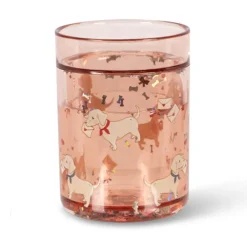 GLITTER CUP | WOOF LETTER ROSE