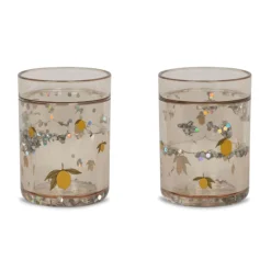 GLITTER CUPS - 2 STK. | LEMON