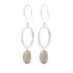 GRACEFUL LABRADORITE EARRINGS