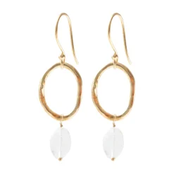 GRACEFUL MOONSTONE EARRINGS