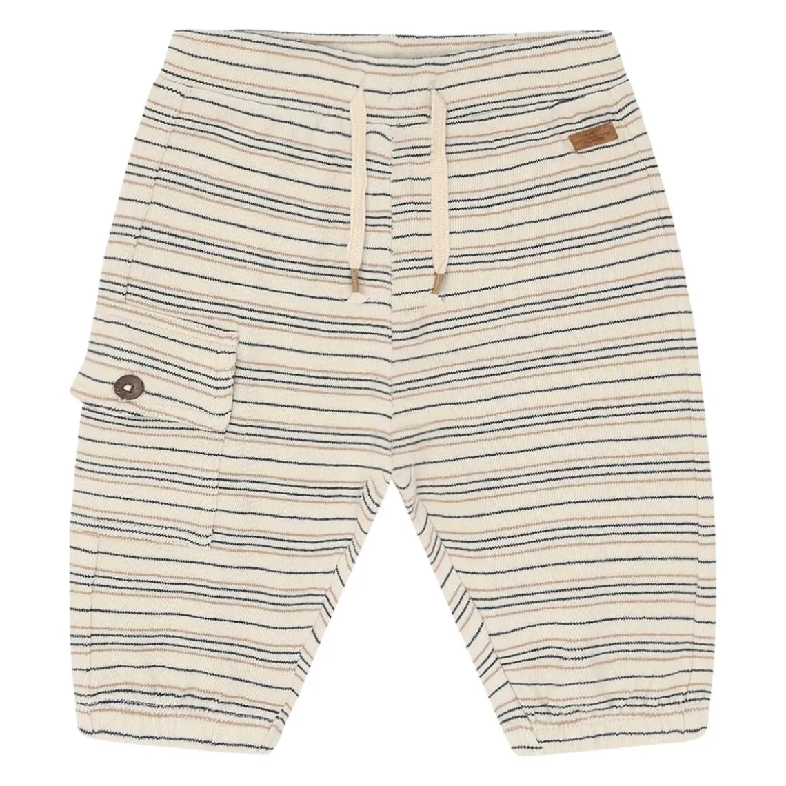 GUS FINE STRIPED KNIT | SNOW WHITE