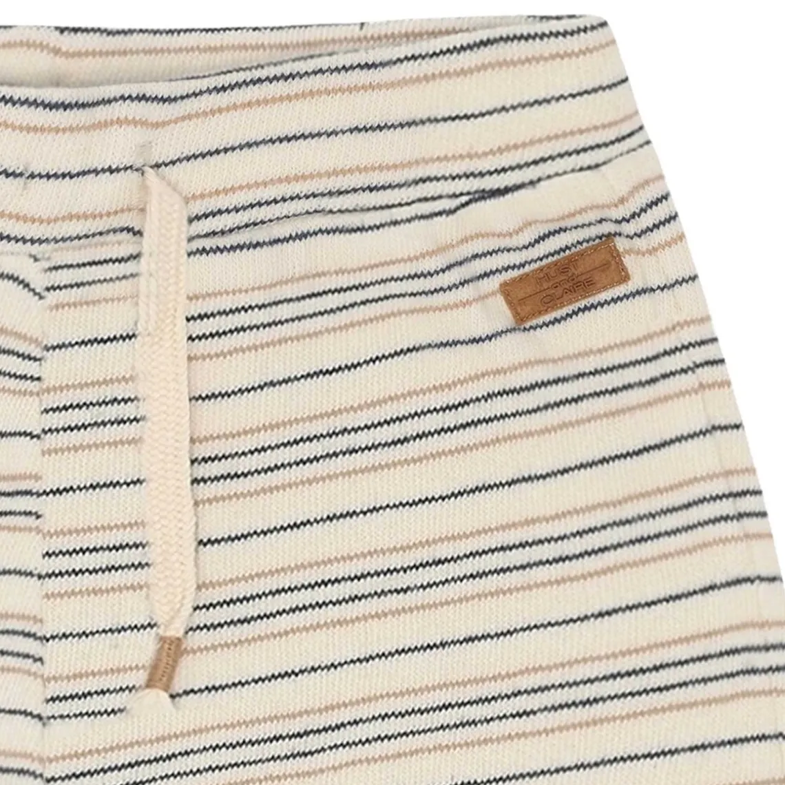 GUS FINE STRIPED KNIT | SNOW WHITE