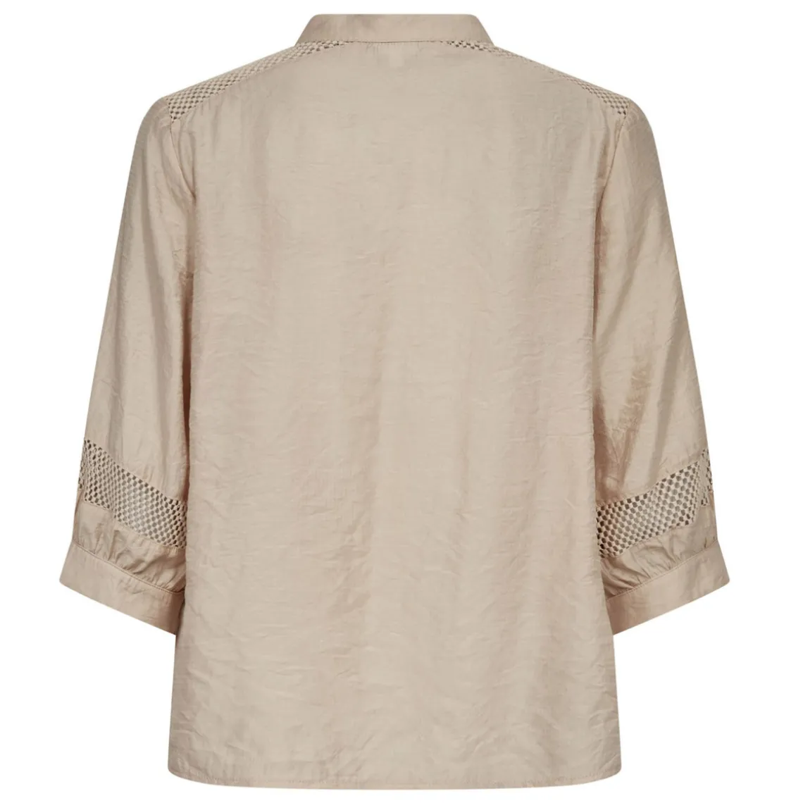 GWENDACC SS BLOUSE | MINK