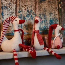 GYTHA M/TØRKLÆDE 21 CM | STRIBET HUE