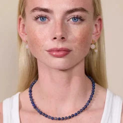 HAILEY HALSKÆDE | BLÅ JADE