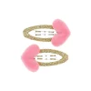 HAIR CLIPS ATY HEART 2 STK.