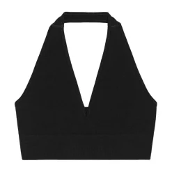 HALTER BRA | BLACK