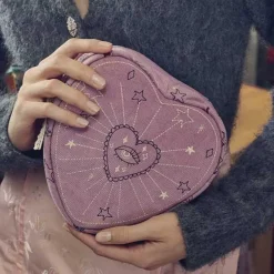 HEART MAKEUP BAG | PURPLE MAGIC HEART