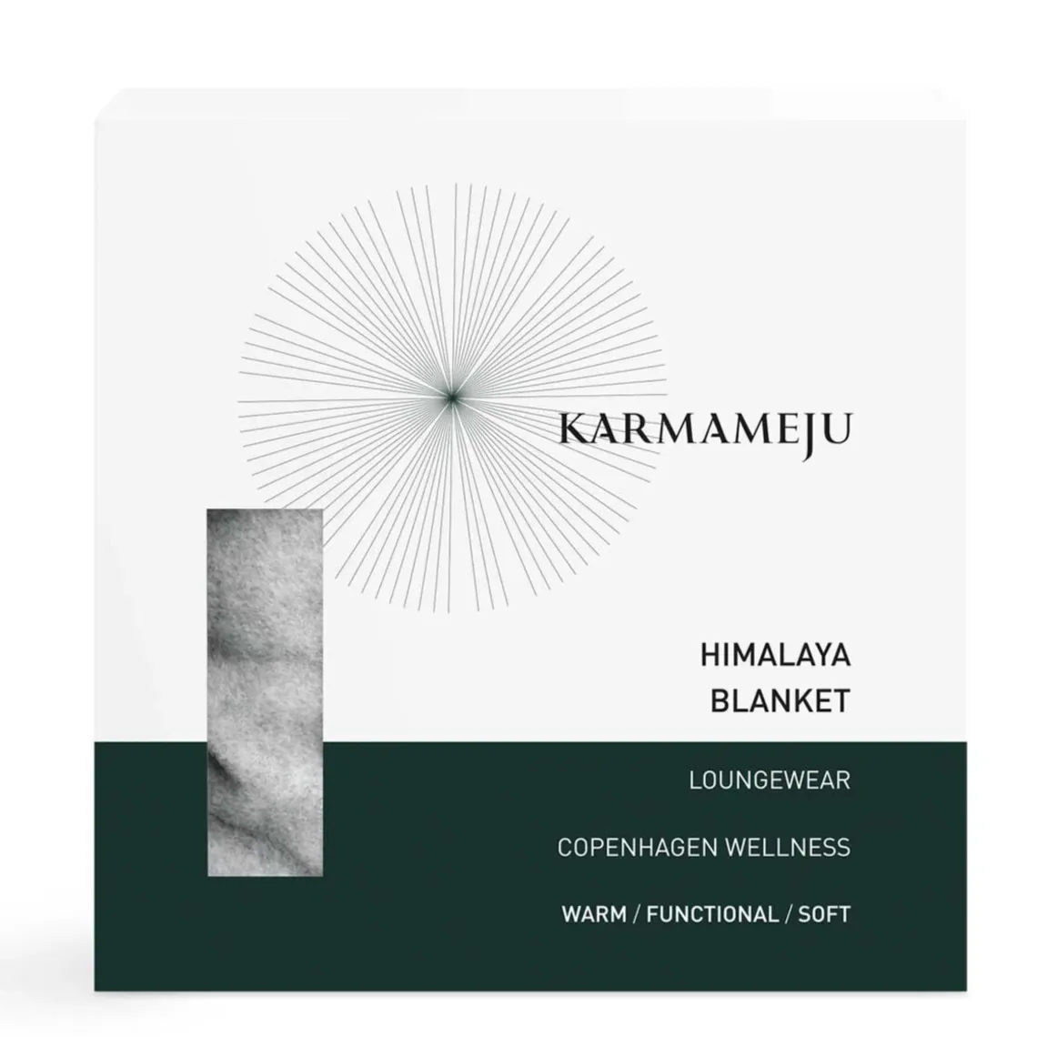 HIMALAYA FLEECETÆPPE 140X250 CM | LIGHT GREY