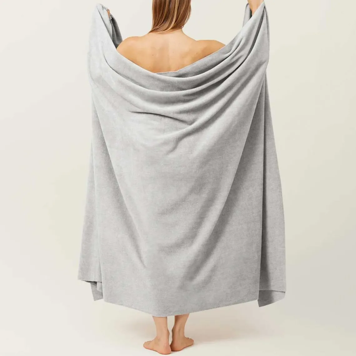 HIMALAYA FLEECETÆPPE 140X250 CM | LIGHT GREY