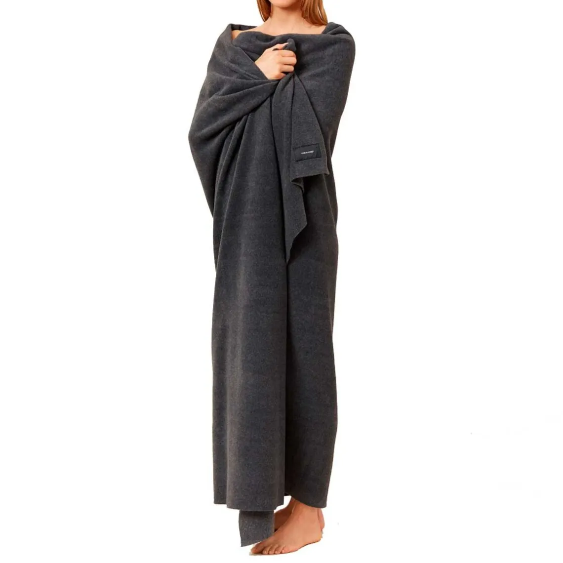 HIMALAYA FLEECETÆPPE 140X250 CM | DARK GREY