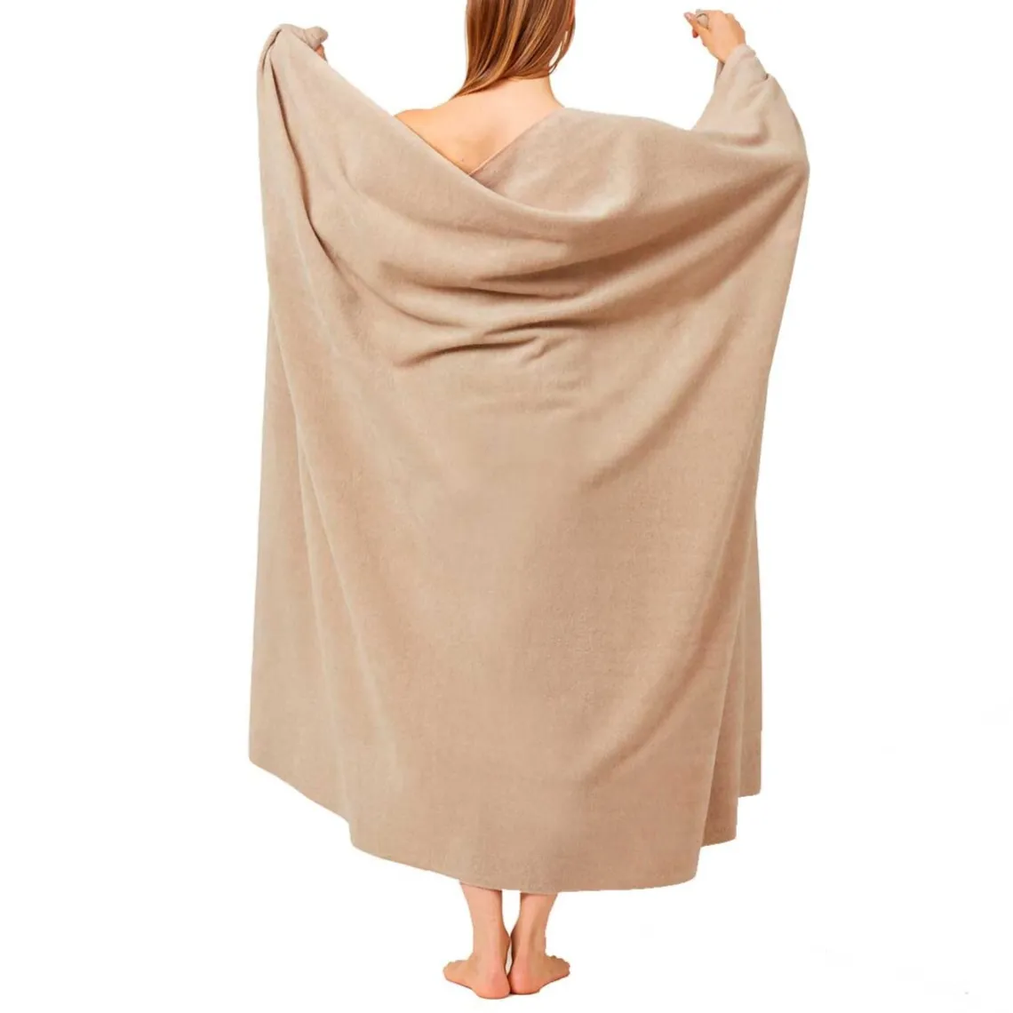 HIMALAYA FLEECETÆPPE 140X250 CM | BEIGE