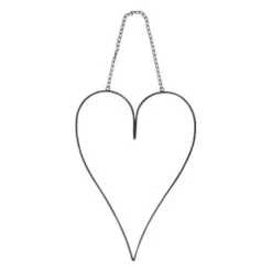 HJERTE M/OPHÆNG 34X49CM - METAL