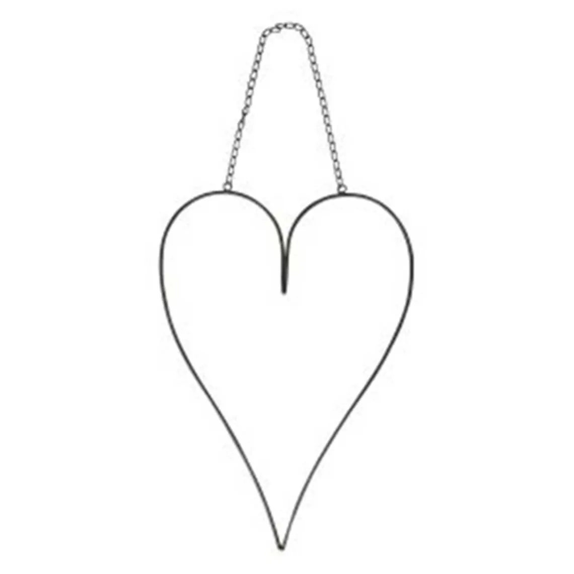 HJERTE M/OPHÆNG 34X49CM - METAL