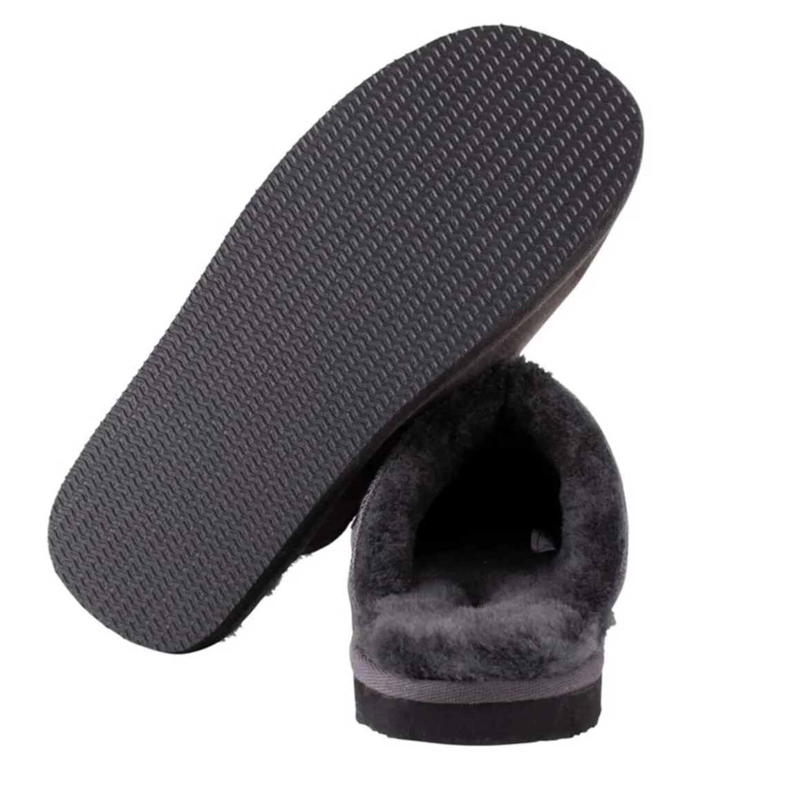 HUGO HJEMMESKO I LAMMESKIND | ANTIQUE ASPHALT